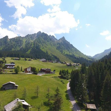 Ferienwohnung Haus Ritzenspitze Gargellen Exterior foto