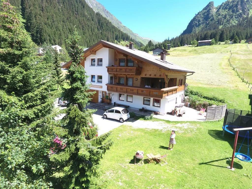 Ferienwohnung Haus Ritzenspitze Gargellen Exterior foto